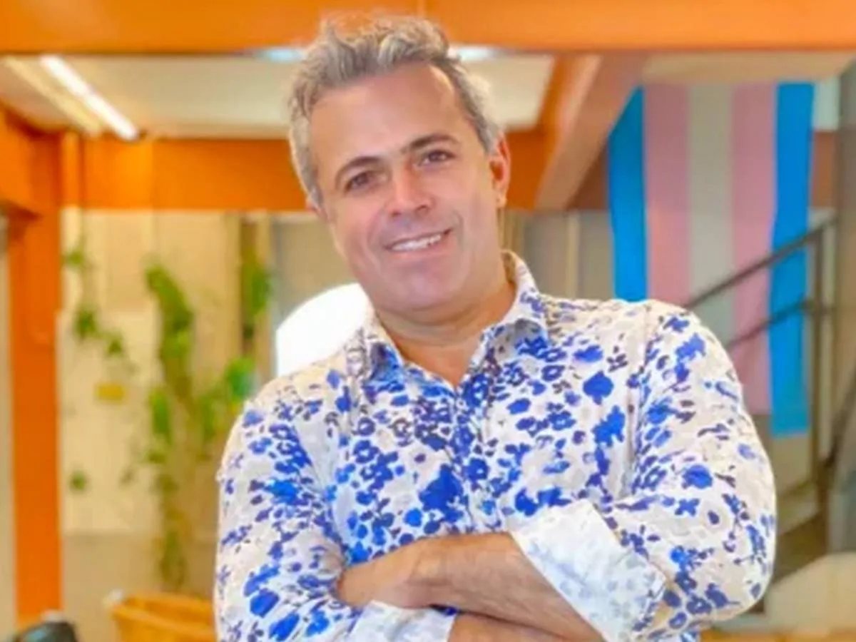 Retrato de Beto Silva, idealizador da Casa Florescer.