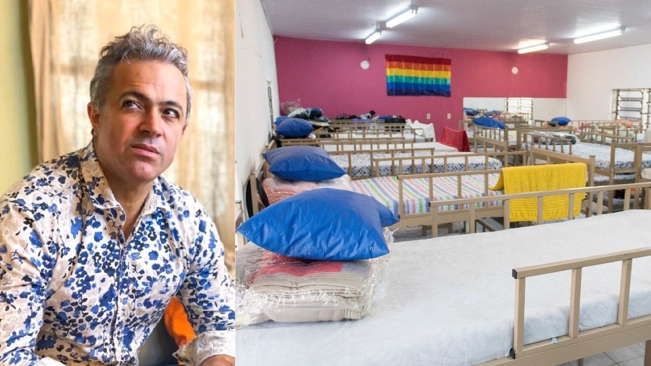 Beto Silva, idealizador da Casa Florescer.